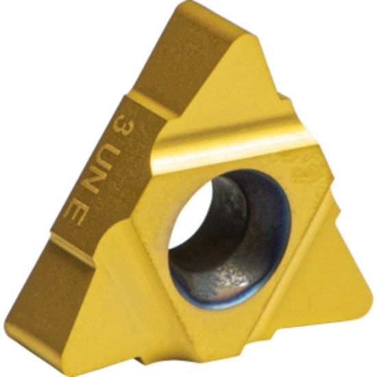 Picture of Carmex 27UERL3UNMXC Threading Insert 3.00TPI UN External Right TiCN + TiN ISO 27