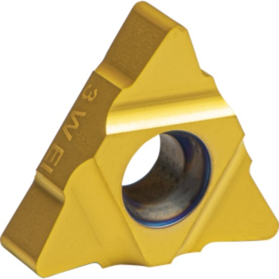 Picture of Carmex 27UEIRL3WMXC Threading Insert 3.00TPI Whitworth BSW/BSF/BSP Int / Ext Neutral TiCN + TiN ISO 27