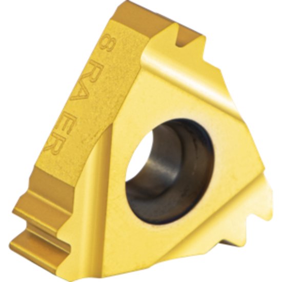 Picture of Carmex 27ER8APIRD2mmXC Threading Insert 8.00mm Round External Right TiCN + TiN ISO 27