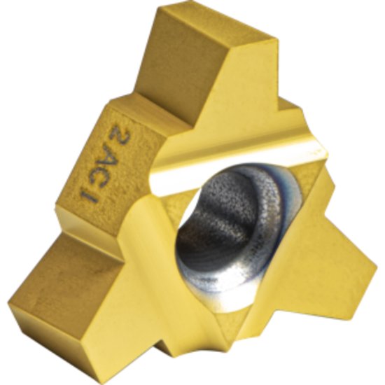 Picture of Carmex 33UIRL2AcmeMXC Threading Insert 2.00TPI Acme Internal Neutral TiCN + TiN U 33