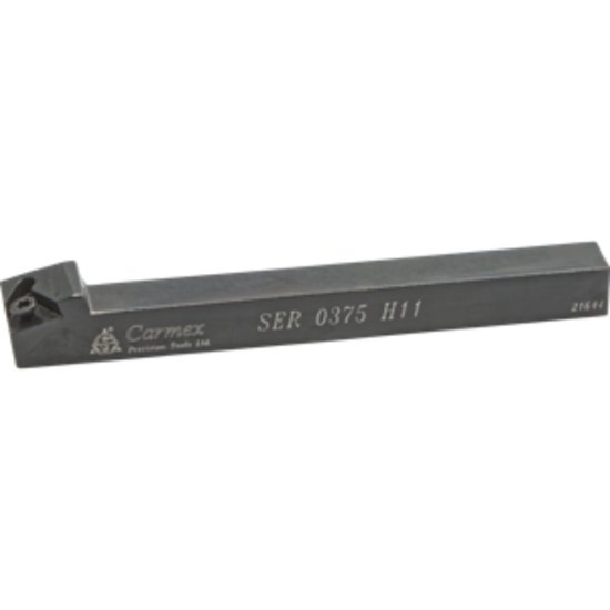 Picture of Carmex SER 0375 H11 Stick Tool 0.37 Square Right Hand 4.00 OAL Iso Thread 11 Size Triangle