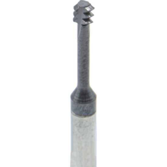 Picture of Carmex MTS03025C10 32 UN Thread Mill 0.10 Dia 32.00TPI 0.41 Neck 1.50 OAL 3 Flute 3xD1 Internal AlTiN