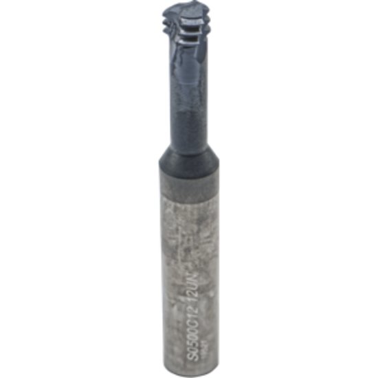 Picture of Carmex MTS0500C12 12 UN Thread Mill 12.00TPI 0.41 Dia 1.24 Neck 0.50 Shank Internal 3 Flute 2xD1 AlTiN
