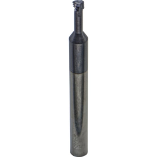 Picture of Carmex MTS0250C43 28 UN Thread Mill 28.00TPI 0.16 Dia 0.43 Neck 0.25 Shank Internal 3 Flute 2xD1 AlTiN