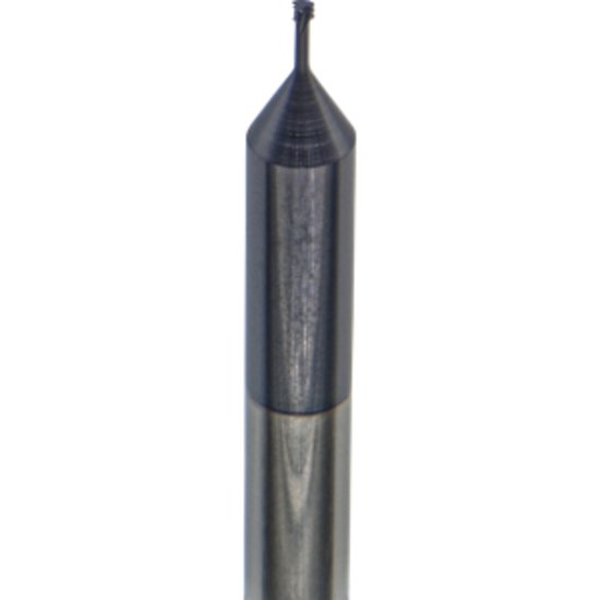 Picture of Carmex MTS0250C15 72 UN Thread Mill 72.00TPI 0.05 Dia 0.15 Neck 0.25 Shank Internal 3 Flute 2xD1 AlTiN