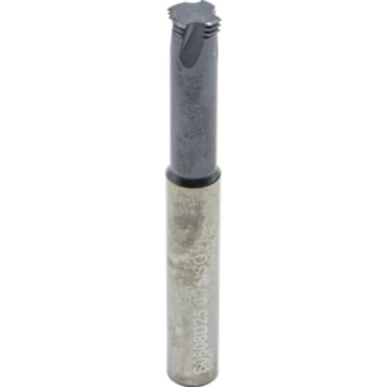 Picture of Carmex MTS0808D25 0.75 ISO Thread Mill M10 x 0.75mm 0.31 Dia 0.98 Neck 0.31 Shank Internal 4 Flute 2.5xD1 AlTiN