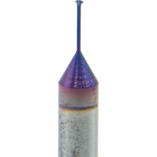 Picture of Carmex MTI03007C3 0.25 ISO Thread Mill M1 x 0.25mm 0.02 Dia 0.14 Neck 0.11 Shank Internal 3 Flute AlTiN