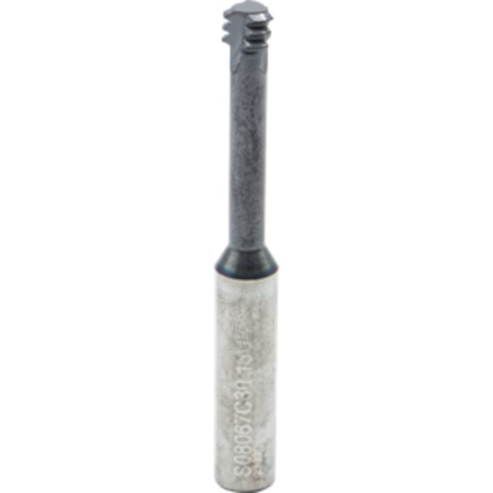 Picture of Carmex MTS08067C30 16 UN Thread Mill 16.00TPI 0.26 Dia 1.19 Neck 0.31 Shank Internal 3 Flute 3xD1 AlTiN