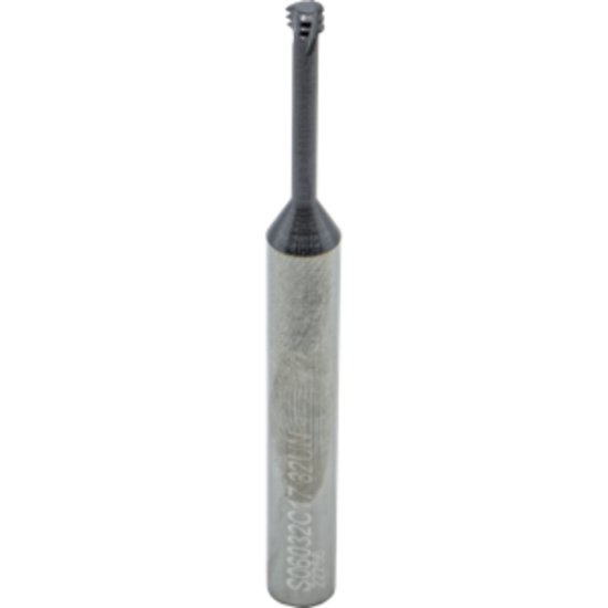 Picture of Carmex MTS06032C17 32 UN Thread Mill 32.00TPI 0.12 Dia 0.69 Neck 0.23 Shank Internal 3 Flute 4xD1 AlTiN