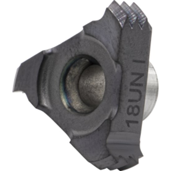 Picture of Carmex 12 - 18 NPS MT7 Indexable Thread Mill Insert 18.00TPI TiAlN Coating 12 Size