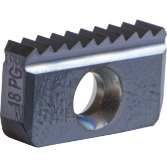 Picture of Carmex 14 - 18 PG MT7 Indexable Thread Mill Insert 18.00TPI TiAlN Coating 14 Size