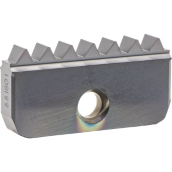 Picture of Carmex 40 I 5.5 ISO MT7 Indexable Thread Mill Insert 5.50mm TiAlN Coating 40 Size