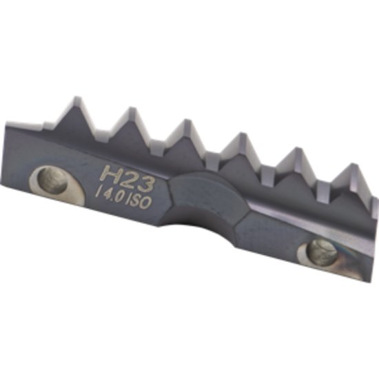 Picture of Carmex H23 I 4.0 ISO MT7 Indexable Thread Mill Insert 4.00mm TiAlN Coating H2 Size