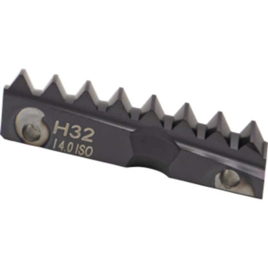 Picture of Carmex H32 I 4.0 ISO MT7 Indexable Thread Mill Insert 4.00mm TiAlN Coating H3 Size