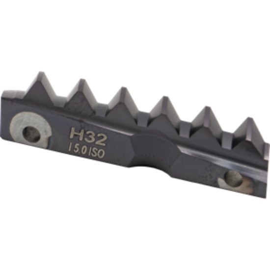 Picture of Carmex H32 I 5.0 ISO MT7 Indexable Thread Mill Insert 5.00mm TiAlN Coating H3 Size