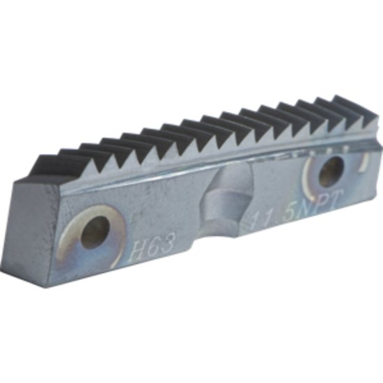 Picture of Carmex H63 - 11.5 NPT MT7 Indexable Thread Mill Insert 11.50TPI TiAlN Coating H6 Size