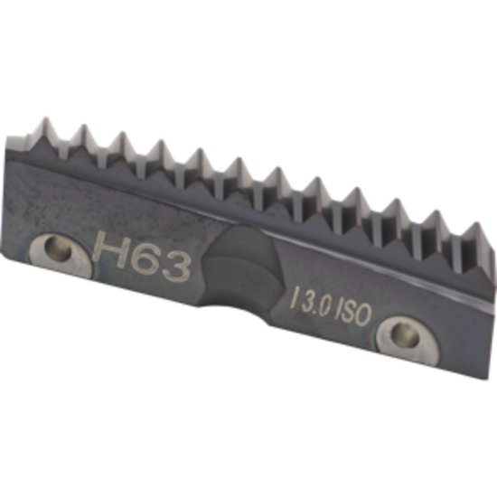 Picture of Carmex H63 I 3.0 ISO MT7 Indexable Thread Mill Insert 3.00mm TiAlN Coating H6 Size