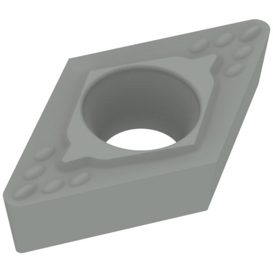 Picture of DCGT21.51EN-SF TCM407 Ceratizit DCGT070204EN-SF TCM407 55.0° Positive Carbide 0.0160 0.41mm Radius Finishing, Semi Finishing