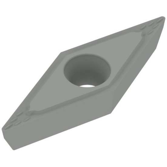 Picture of VCGT331EN-SF TCM407 Ceratizit VCGT160404EN SF TCM407 35.0° Positive Carbide 0.0160 0.41mm Radius Finishing, Semi Finishing