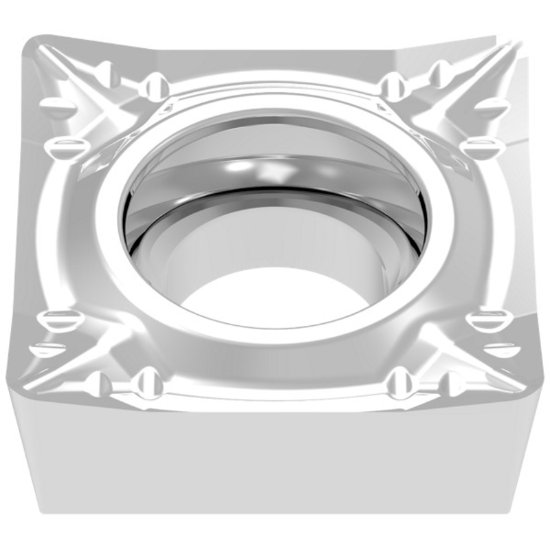 Picture of SCGT 120408FINE-25P H210T Ceratizit SCGT 432FINE-25P H210T Square Positive Carbide 0.0310 0.79mm Radius Finishing, Semi Finishing