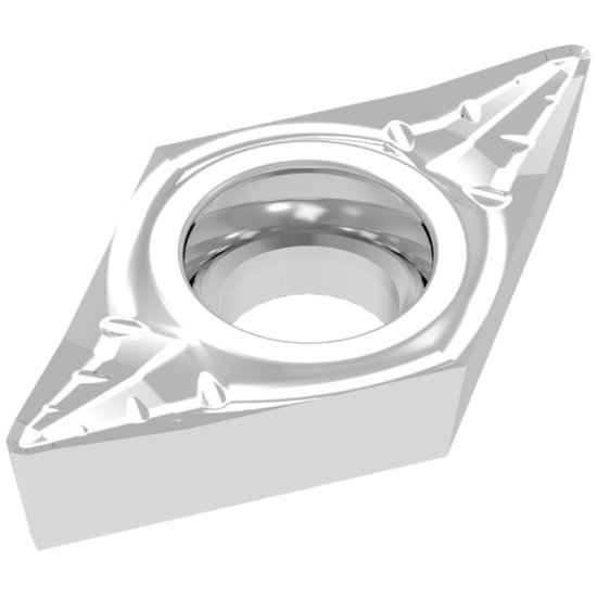 Picture of DCGT32.51FINE-25Q H210T Ceratizit DCGT11T304FINE-25Q H210T 55.0° Positive Carbide 0.0160 0.41mm Radius Medium, Semi Finishing