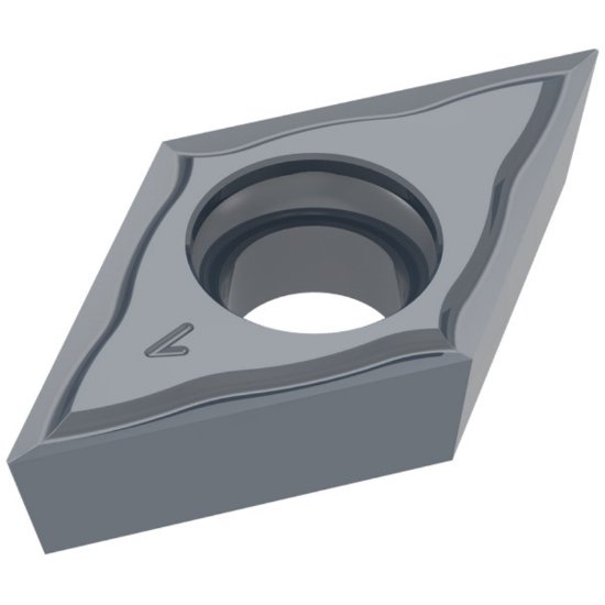 Picture of DCGT32.50FINE-F23 CTP2120 Ceratizit DCGT11T301FINE-F23 CTP2120 55.0° Positive Carbide 0.0040 0.10mm Radius Medium, Semi Finishing