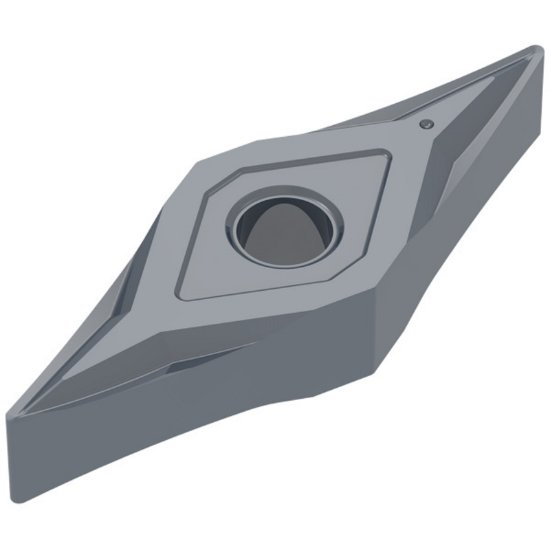Picture of VNGP 331Fine F32 CTP2120 Ceratizit VNGP 160404Fine F32 CTP2120 35.0° Negative Carbide 0.0160 0.41mm Radius Medium, Semi Finishing