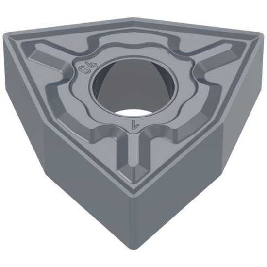 Picture of WNMG432EN M42 CTP2120 Ceratizit WNMG080408EN M42 CTP2120 Trigon Negative Carbide 0.0630 1.60mm Radius Medium, Semi Finishing