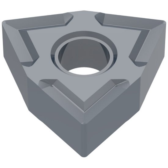 Picture of WNMG432EN M52 CTP2120 Ceratizit WNMG080408EN M52 CTP2120 Trigon Negative Carbide 0.0630 1.60mm Radius Medium, Semi Finishing