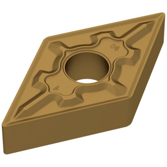 Picture of DNMG442EN-M42 CTC2135 Ceratizit DNMG150608EN-M42 CTC2135 55.0° Negative Carbide 0.0310 0.79mm Radius Medium, Semi Finishing