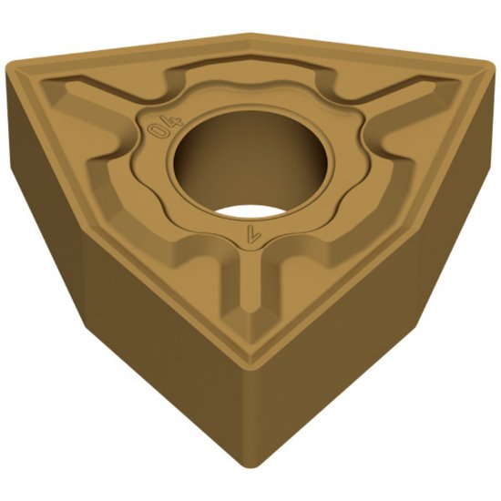 Picture of WNMG432EN M42 CTC2135 Ceratizit WNMG080408EN M42 CTC2135 Trigon Negative Carbide 0.0630 1.60mm Radius Medium, Semi Finishing