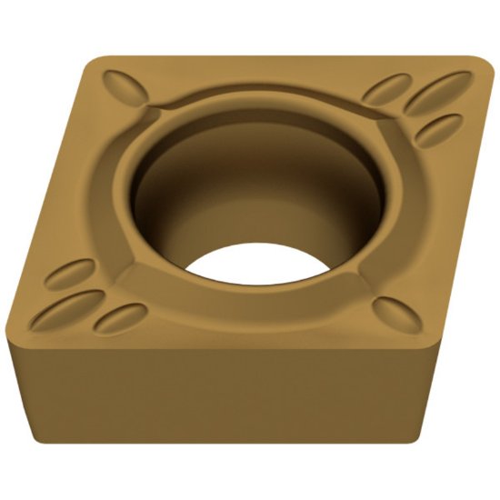 Picture of CCMT32.51EN-SFCTC2135 Ceratizit CCMT09T304EN-SFCTC2135 80.0° Positive Carbide 0.0160 0.41mm Radius Finishing, Semi Finishing