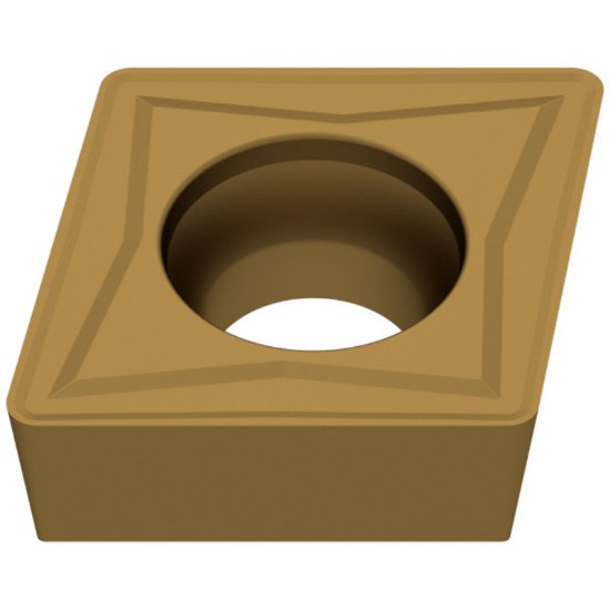 Picture of CCMT432EN-SMCTC2135 Ceratizit CCMT0408EN-SMCTC2135 80.0° Positive Carbide 0.0310 0.79mm Radius Finishing, Semi Finishing