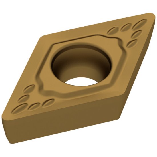 Picture of DCGT21.5.5EN-SF CTC2135 Ceratizit DCGT070202EN-SF CTC2135 55.0° Positive Carbide 0.0080 0.20mm Radius Finishing, Semi Finishing
