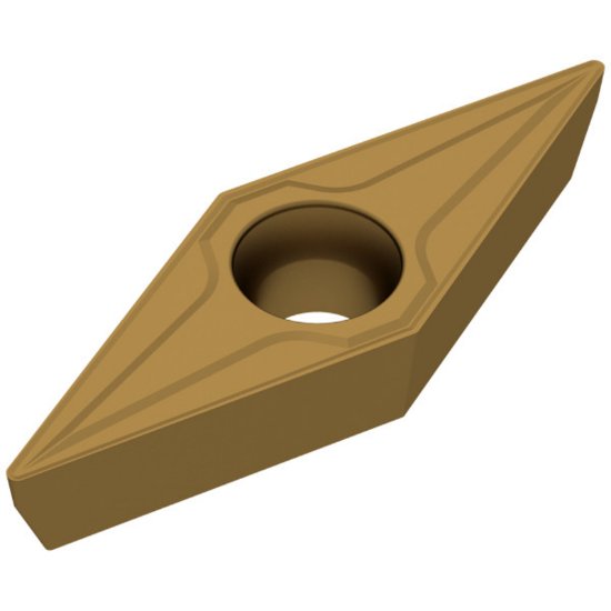 Picture of VCMT331EN-SM CTC2135 Ceratizit VCMT160404EN SM CTC2135 35.0° Positive Carbide 0.0160 0.41mm Radius Medium, Semi Finishing