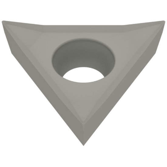 Picture of TCGT21.5.5Fine 27 H10T Ceratizit TCGT110202FINE-27 H10T Triangle Positive Carbide 0.0080 0.20mm Radius Finishing, Semi Finishing