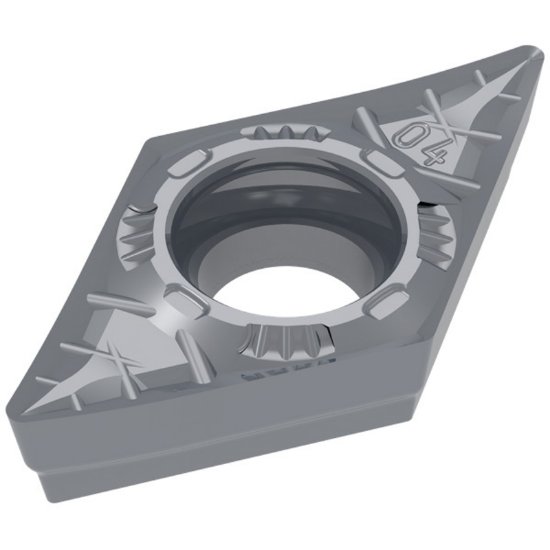Picture of DCMT32.52EN-29 AMZ Ceratizit DCMT11T308EN-29 AMZ 55.0° Positive Carbide 0.0310 0.79mm Radius Medium, Semi Finishing