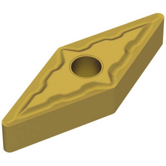 Picture of VNMG331EN M34 CTP5115 Ceratizit VNMG160404EN M34 CTP5115 35.0° Negative Carbide 0.0160 0.41mm Radius Medium, Semi Finishing