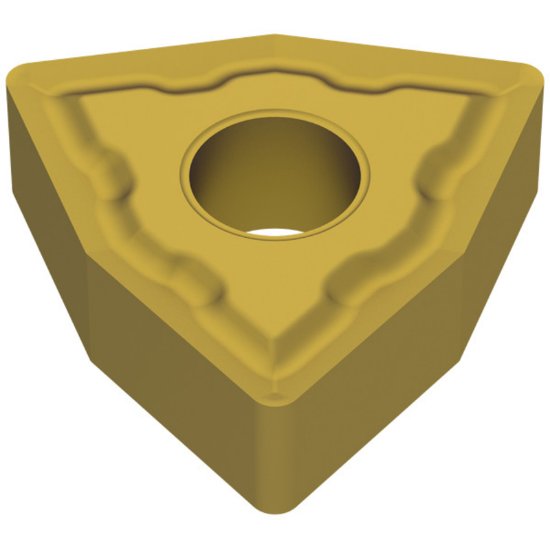 Picture of WNMG433EN M34 CTP5115 Ceratizit WNMG080412EN M34 CTP5115 Trigon Negative Carbide 0.0470 1.19mm Radius Medium, Semi Finishing