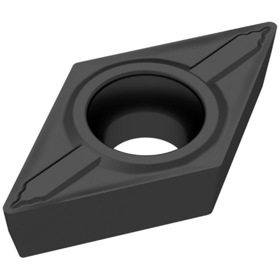 Picture of DCMT21.51EN-SMF CTCP125 Ceratizit DCMT070204EN-SMF CTCP125 55.0° Positive Carbide 0.0160 0.41mm Radius Medium, Semi Finishing