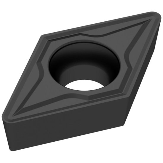 Picture of DCMT32.52EN-SM CTCP125 Ceratizit DCMT11T308EN-SM CTCP125 55.0° Positive Carbide 0.0310 0.79mm Radius Medium, Semi Finishing