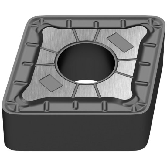Picture of CNMG433EN-TFQCTCP125 Ceratizit CNMG120412EN-TFQCTCP125 80.0° Negative Carbide 0.4700 11.94mm Radius Medium, Semi Finishing