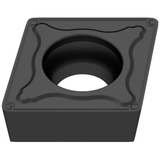 Picture of CCMT431EN-SMQCTCP125 Ceratizit CCMT0404EN-SMQCTCP125 80.0° Positive Carbide 0.0160 0.41mm Radius Finishing, Semi Finishing