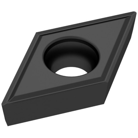 Picture of DCGT21.5.5EN-SM CTCP125 Ceratizit DCGT070202EN-SM CTCP125 55.0° Positive Carbide 0.0080 0.20mm Radius Medium, Semi Finishing