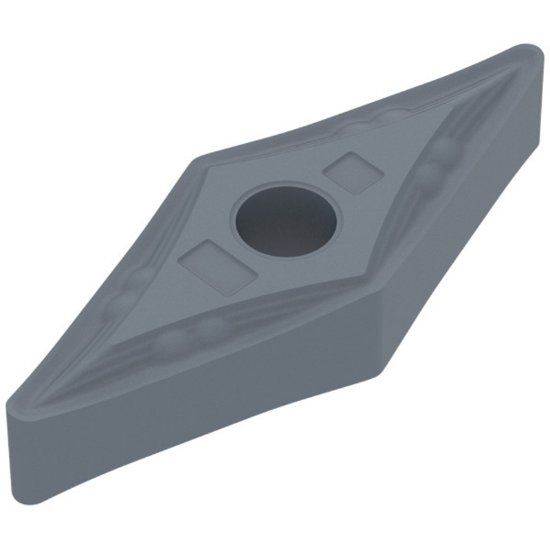 Picture of VNMG332EN M30 CTPM125 Ceratizit VNMG160408EN M30 CTPM125 35.0° Negative Carbide 0.0310 0.79mm Radius Medium, Semi Finishing