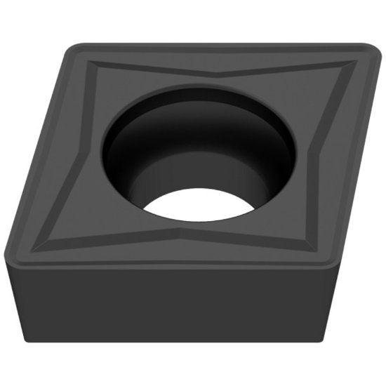 Picture of CCMT21.52EN-SMCTCP115 Ceratizit CCMT060204EN-SMCTCP115 80.0° Positive Carbide 0.0160 0.41mm Radius Finishing, Semi Finishing