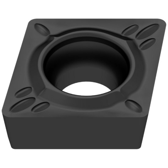 Picture of CCMT32.51EN-SFCTCP115 Ceratizit CCMT09T304EN-SFCTCP115 80.0° Positive Carbide 0.0160 0.41mm Radius Finishing, Semi Finishing