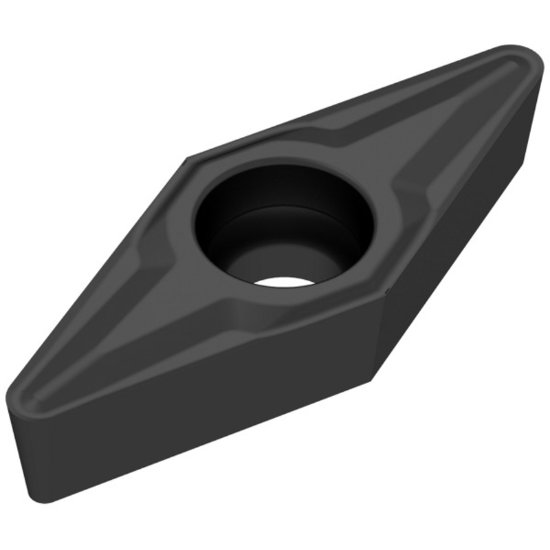 Picture of VCGT222EN-SF CTCP115 Ceratizit VCGT110308EN SF CTCP115 35.0° Positive Carbide 0.0310 0.79mm Radius Finishing, Semi Finishing