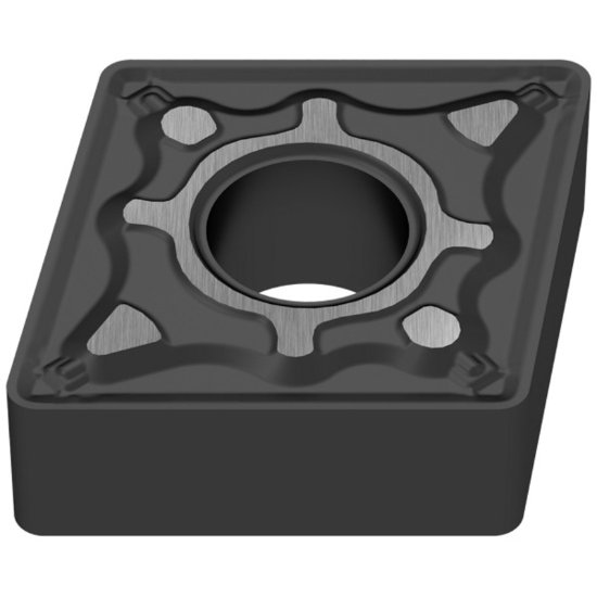 Picture of CNMG431EN-M50CTCP115 Ceratizit CNMG120404EN-M50CTCP115 80.0° Negative Carbide 0.0160 0.41mm Radius Medium, Semi Finishing