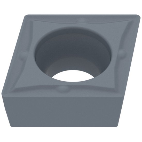 Picture of CCMT21.52EN-M55CTPM125 Ceratizit CCMT060204EN-M55CTPM125 80.0° Positive Carbide 0.0160 0.41mm Radius Finishing, Semi Finishing